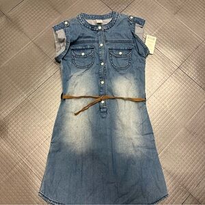CARTER’S GIRLS 6X DENIM DRESS NEW